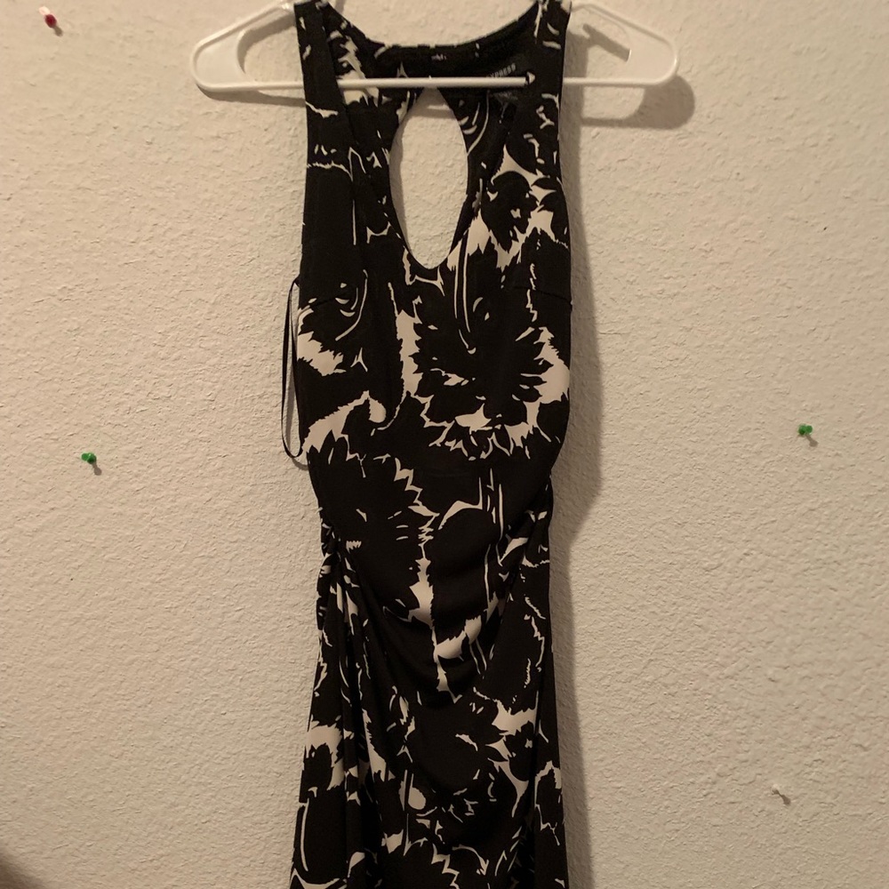 Black n white dress